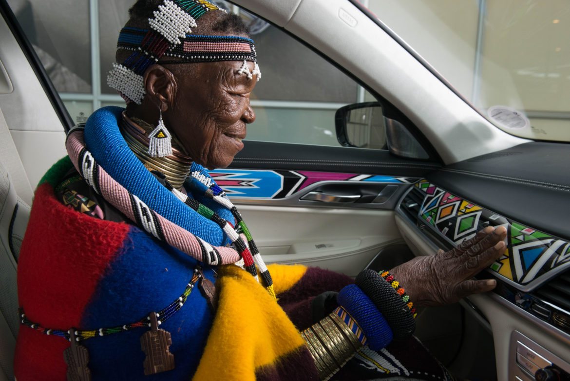 Esther Mahlangu, the Matriarch of Contemporary Ndebele Art, Receives